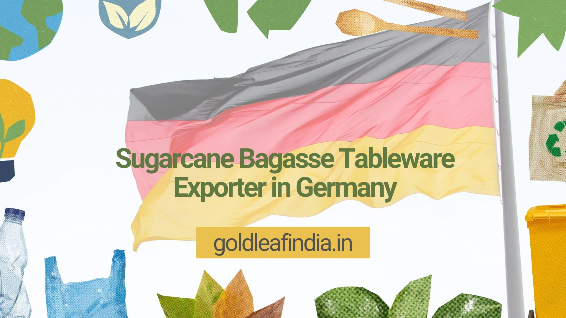 Sugarcane Bagasse Tableware Exporter in Germany